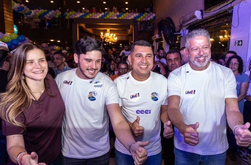 Candidato ao Senado mais forte em Maceió, Arthur Lira mobiliza centenas de apoiadores e lideranças ao lado de Cal Moreira e Pastor João Luiz