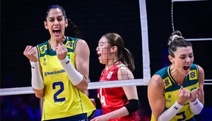 brasil_x_japao_lnv_fem_2024 / Foto: Foto: divulgação Volleyball World