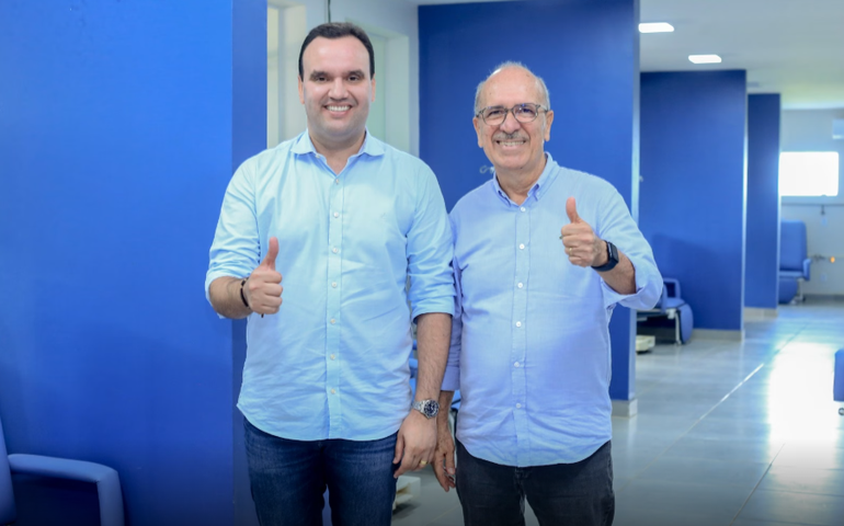 Prefeito Ronaldo Lopes e o Deputado Federal Luciano Amaral anunciam mais investimentos para Penedo