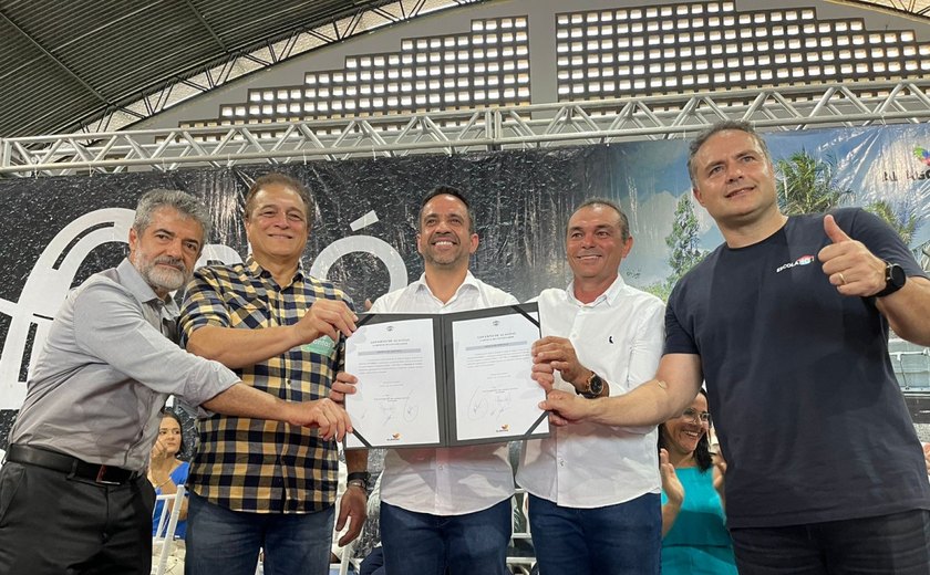 Deputado Galba Novaes participa da entrega de novos equipamentos para Anadia e Colônia Leopoldina