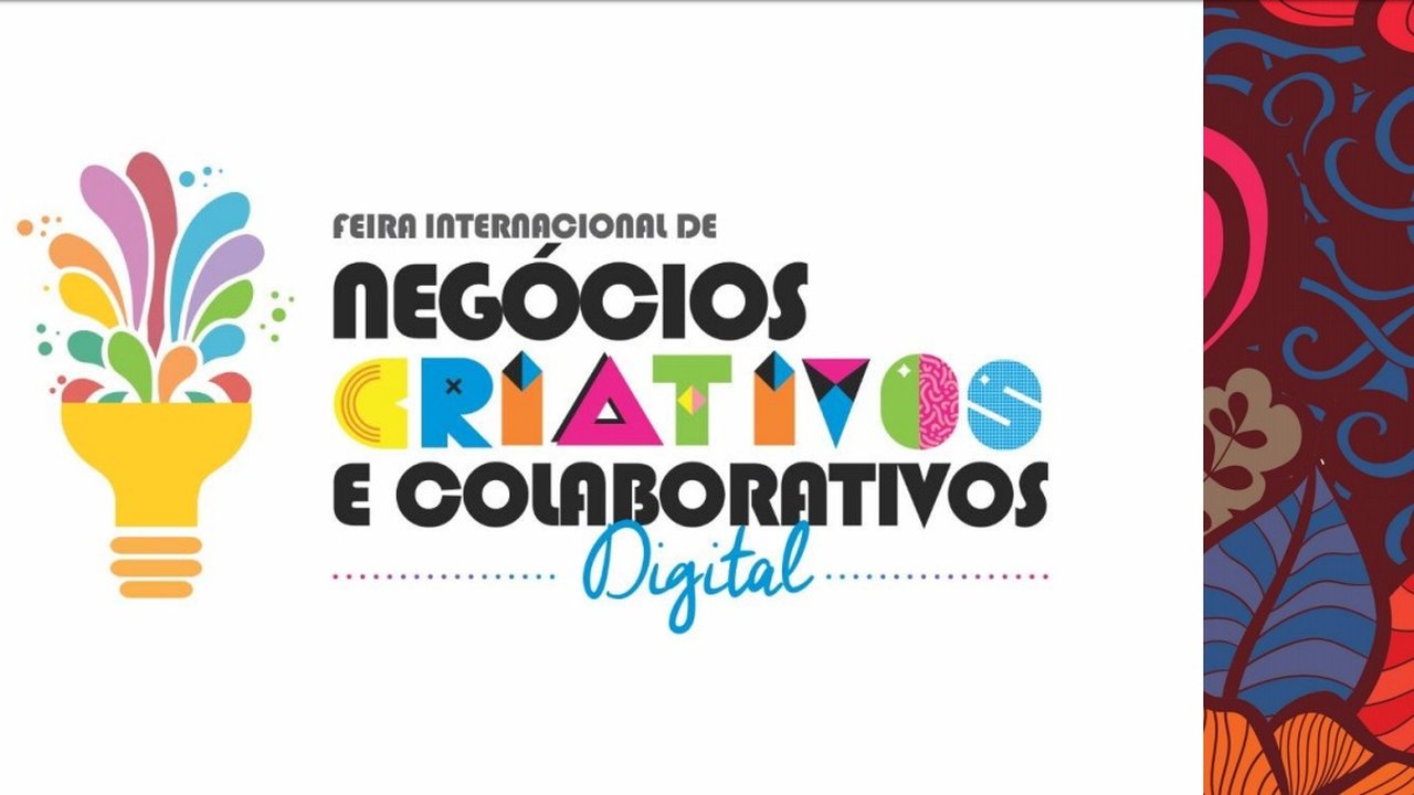 Empresários da economia criativa de Alagoas participam da Feira Internacional de Negócios Criativos, sendo este ano edição online.