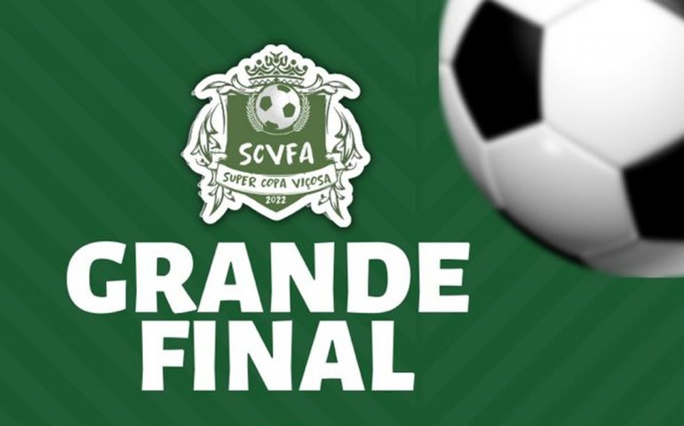 Grande final da Super Copa Viçosa de Futebol Amador acontece neste domingo, 04