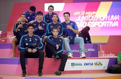 Com amplo apoio do Governo do Brasil, Jogos da Juventude Caixa têm início nesta quarta