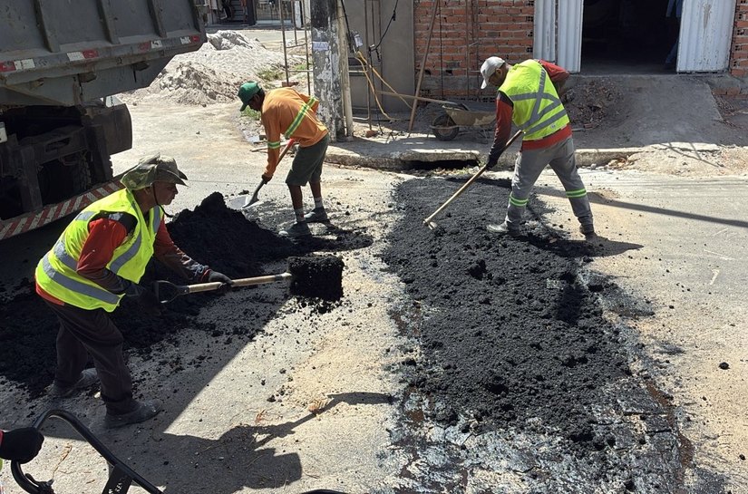 Prefeitura de Coruripe inicia mais uma etapa da Operação Tapa-Buraco para recuperação de vias