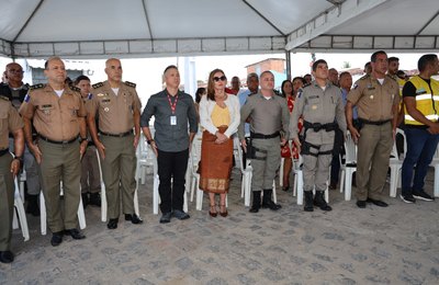 MPAL participa de reinauguração de base comunitária contemplada com equipamentos adquiridos pelo projeto “O preço do Crime”