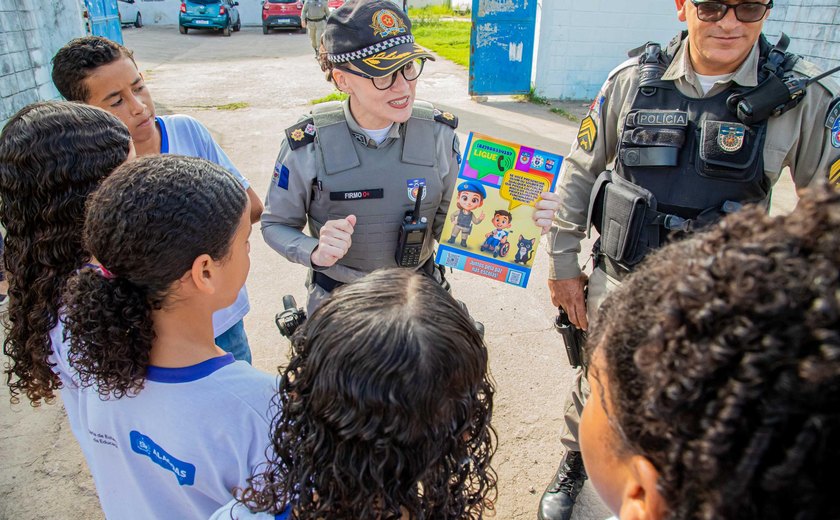 PM promove Operação Paz nas Escolas e apresenta campanha 'Viu. Denunciou. Protegeu'