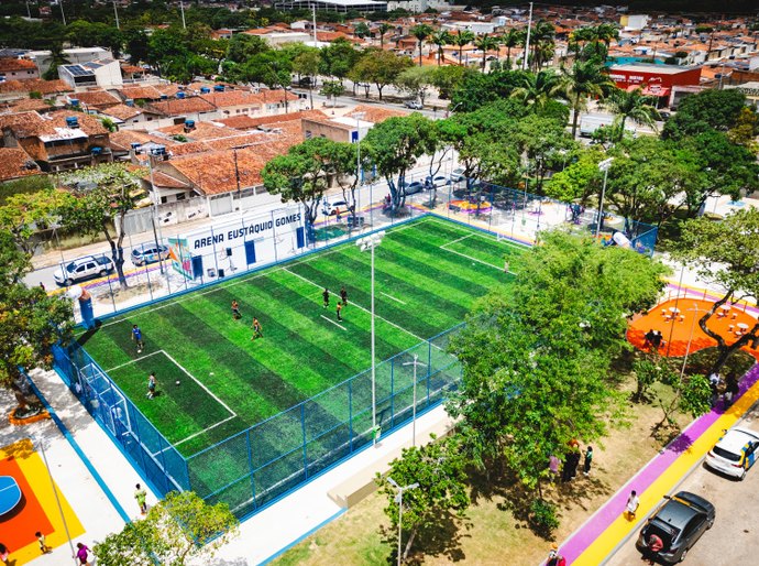 Prefeitura de Maceió faz investimento histórico em areninhas esportivas