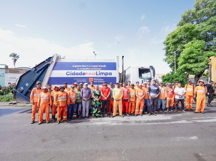 Prefeitura de Palmeira inicia mutirão “Cidade Mais Limpa”