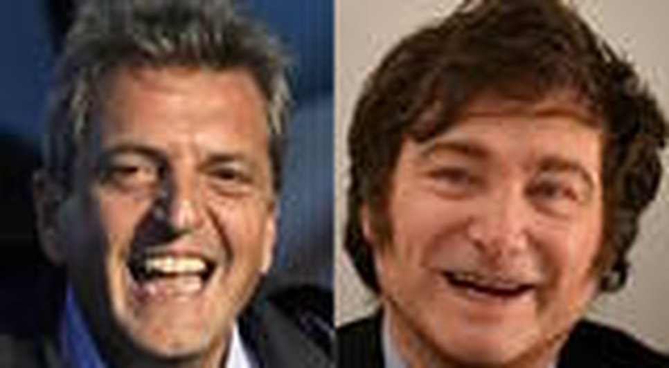 afp-sergio-massa-x-javier-milei-presidencia-argentina-1500-23102023075917214 / Foto: Foto: Reprodução