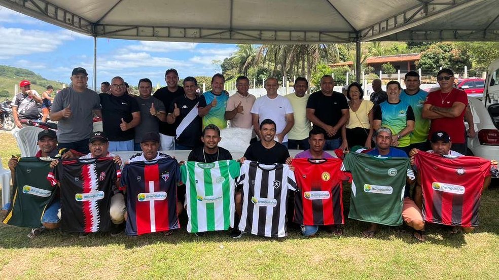 Prefeitura de Branquinha promove abertura do Campeonato Municipal de Futebol