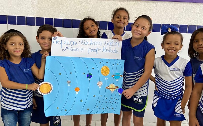 Alunos de escola municipal de Pilar celebram programa de educação cooperativista