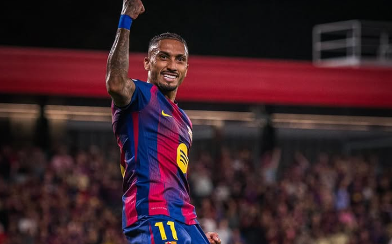 Raphinha é indicado ao prêmio Fifa The Best de melhor jogador da temporada