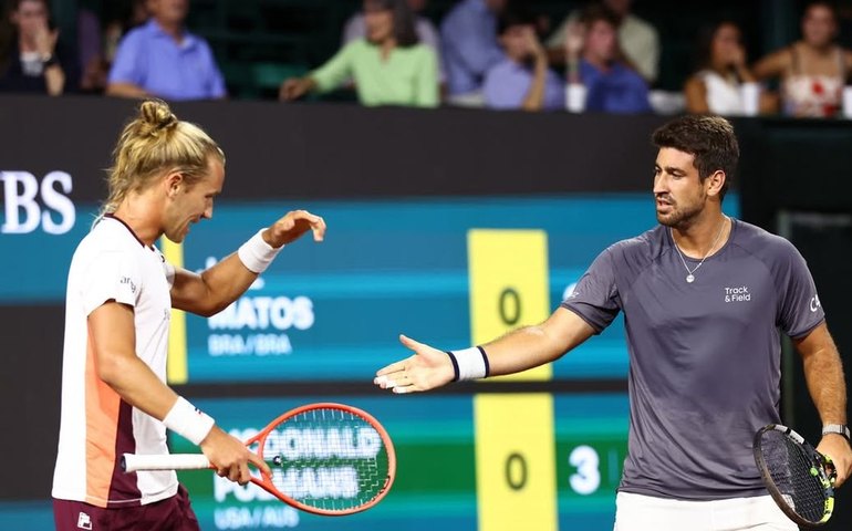 Rafael Matos e Orlando Luz vão às quartas de duplas do ATP de Munique