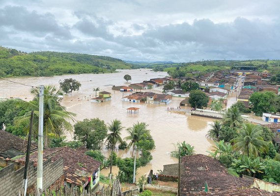Prefeitura de Branquinha decreta situação de emergência em razão das chuvas