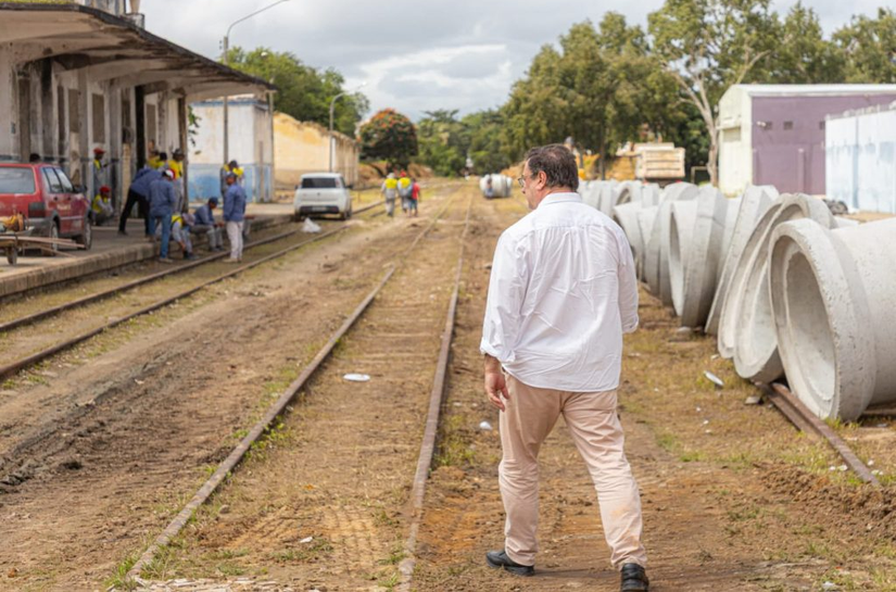 Prefeitura de Arapiraca inicia 7ª etapa da Ciclovia do Trabalhador na antiga estação ferroviária