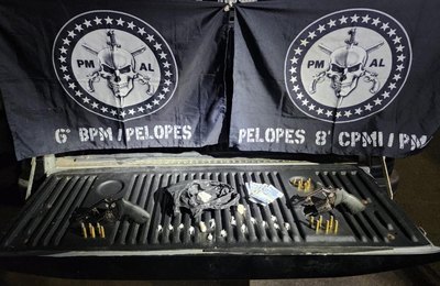 Pelopes prende três homens por porte ilegal, tráfico e descumprimento de medidas cautelares