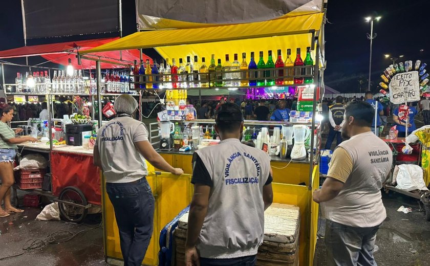 Vigilância Sanitária fiscaliza ambulantes para garantir qualidade de alimentos e bebidas