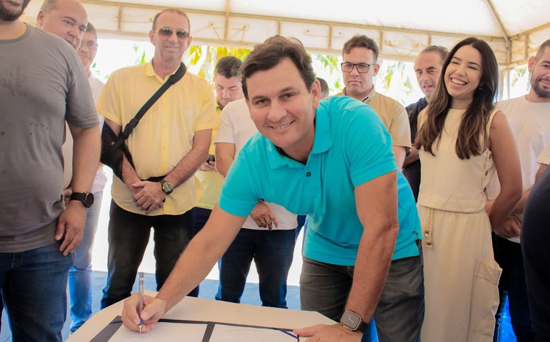 Vila Galé Coruripe: Ao lado do prefeito Marcelo Beltrão, presidente do Grupo anuncia que obras iniciam no segundo semestre