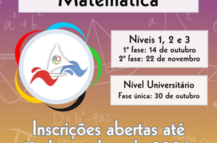 Olimpíada Alagoana de Matemática está com inscrições abertas