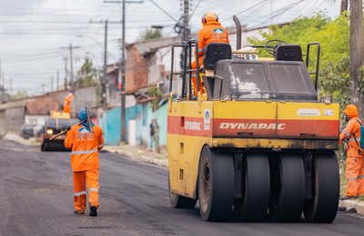 Maceió Tem Pressa: Tabuleiro do Martins recebe mais de 7.660 m² de pavimentação 