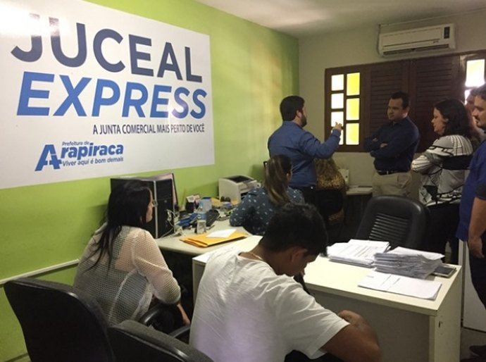 Comitê paraense da Redesim visita unidade do Juceal Express em Arapiraca