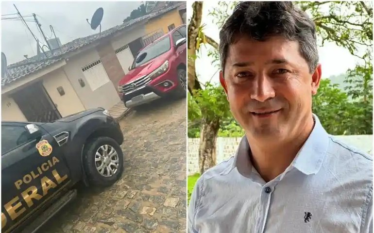 Presidente da Câmara de Vereadores de São José da Laje é alvo de operação da PF