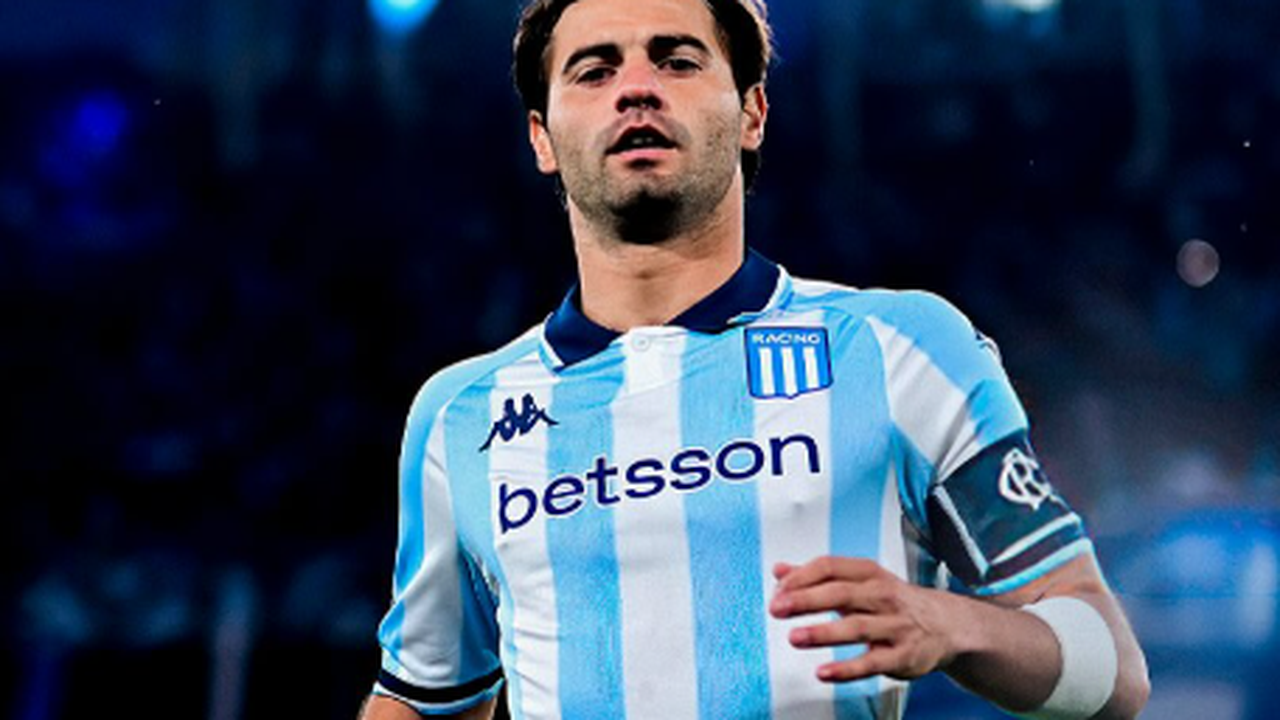 Santiago Sosa, do Racing, fratura o maxilar após cotovelada de companheiro de equipe em derrota para o Flamengo