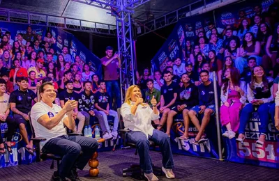 Encontro de jovens com Rute e Ricardo Nezinho discute propostas e fortalece a participação política