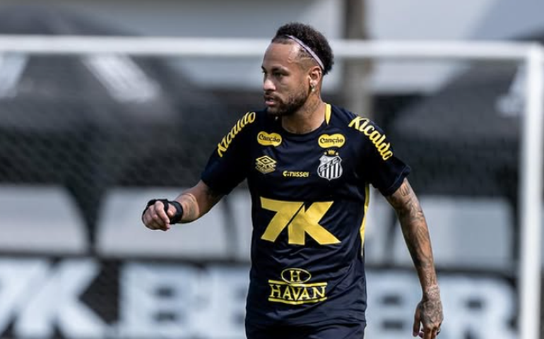 Neymar reforça torcida, mas Santos só empata com o Grêmio e continua sob risco no Brasileirão