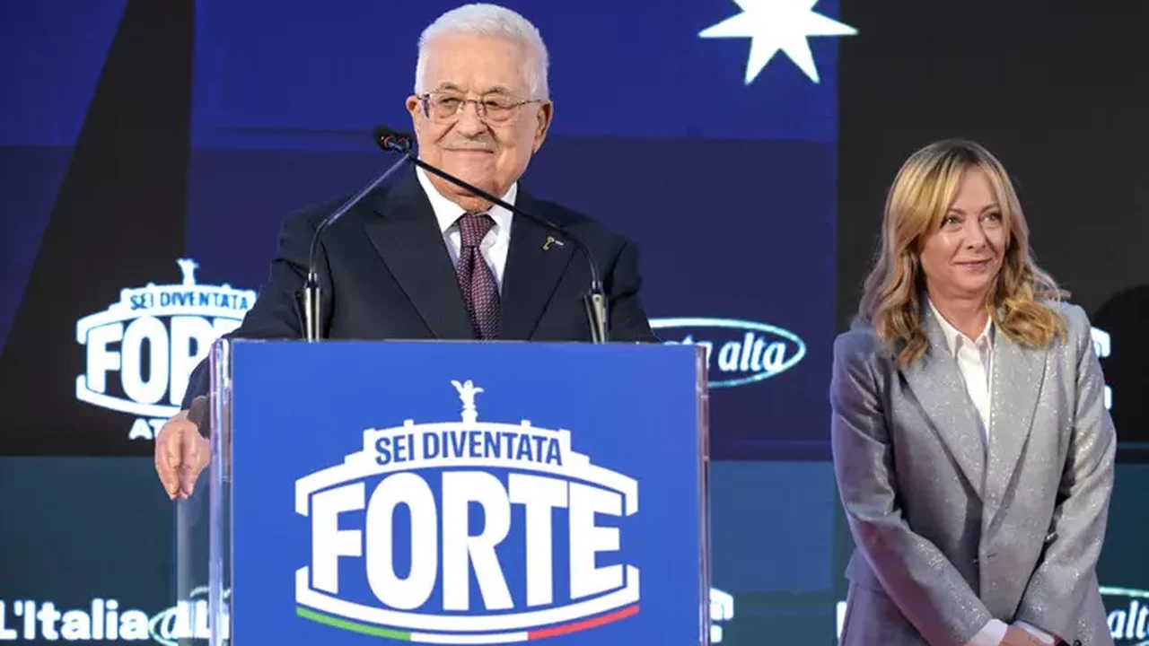 Abbas vê Meloni e defende Estado palestino como única via para paz