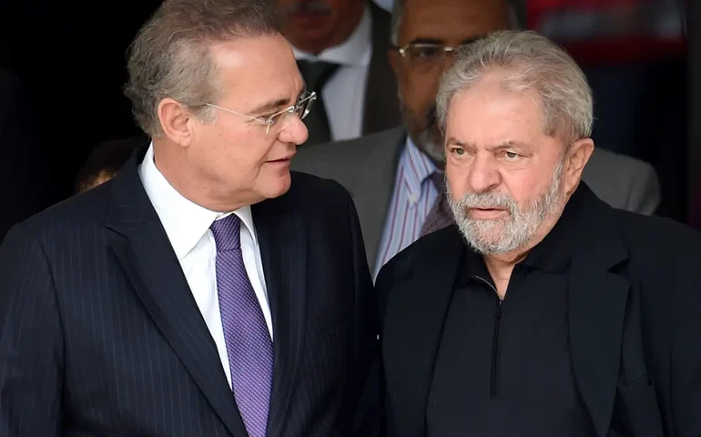 A conversa que Renan Calheiros deve ter com Lula na China sobre a Abin