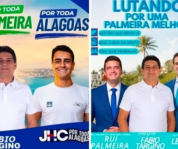 Vereador do Solidariedade em Palmeira dos Índios ignora Helô e apoia dois adversários: Rui para federal e JHC para governador