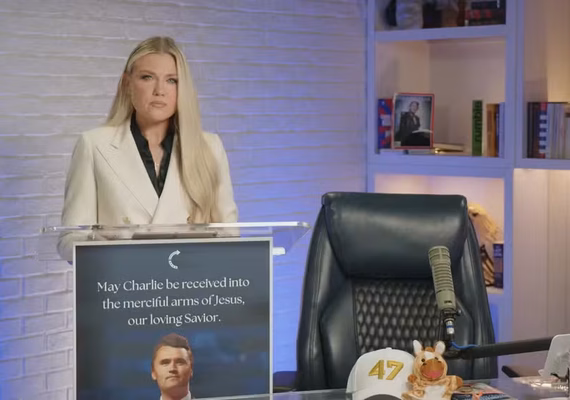 Viúva de Charlie Kirk diz que responsáveis “não têm ideia do que fizeram” e promete manter legado vivo