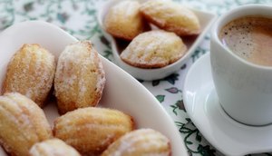 madalaines de limão 