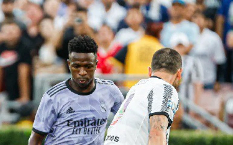 Real Madrid domina Juventus e vence por 2 a 0 com pênalti sofrido por Vinícius Jr