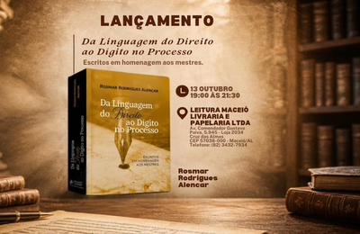 Desembargador do TRE/AL lança livro sobre Direito e Processo Penal