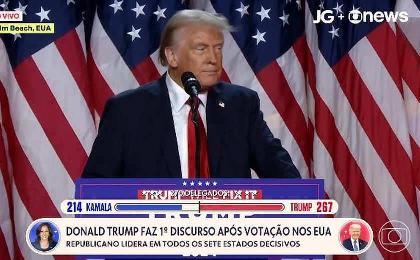 Trump anuncia vitória, diz que fechará fronteiras e promete virada nos EUA: 'Será a era de ouro da América'