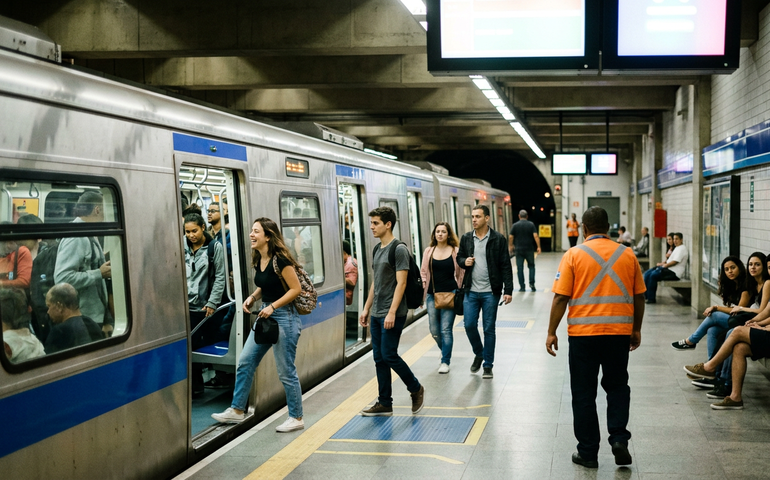 Metrô de São Paulo estende operação 24 horas aos fins de semana por mais seis meses