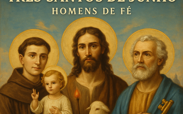 Três Homens de Fé: exposição em Salvador celebra os santos juninos