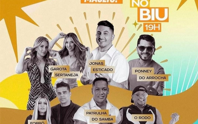 Réveillon do Benedito Bentes conta com cinco grande atrações