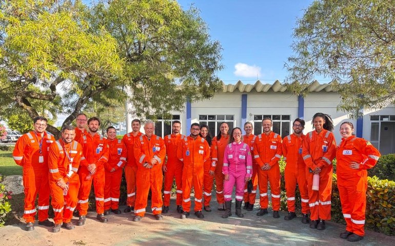 Equipe técnica do IMA realiza visita à empresa de estocagem de gás natural