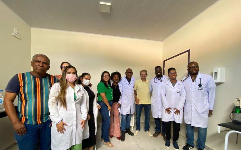 Parceria entre Prefeitura e Instituto Akoben leva atendimentos médicos à população do Quilombo Mumbaça