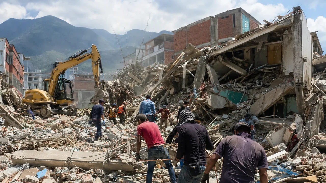 Mortos em terremotos na Venezuela chegam a 1.430; quase 69 mil estão desaparecidos