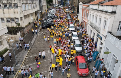 Caminhada pela Vida reforça a importância da prevenção e valorização da vida em Penedo