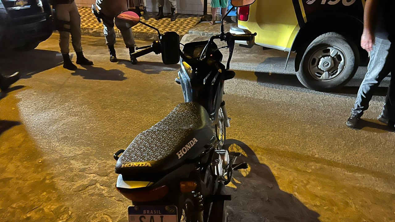 Moto é recuperada durante operação conjunta em bairros de Maceió