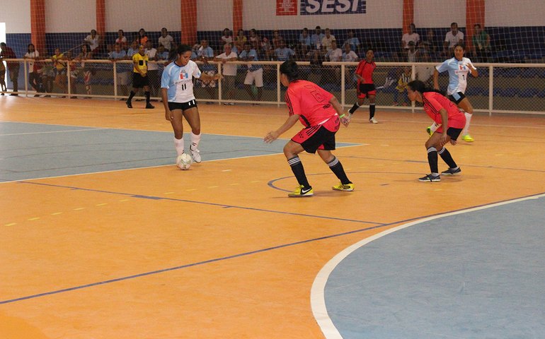 Alagoas estreia com vitória do futsal e derrota do futebol de campo nos Jogos Nacionais do Sesi