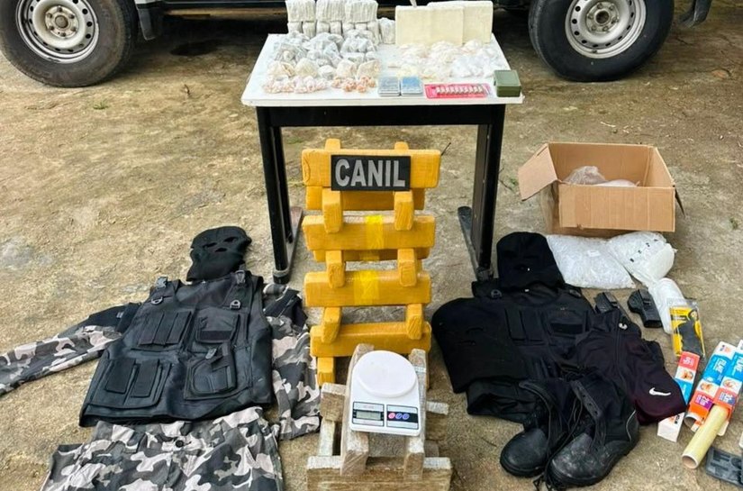 PM localiza depósito de drogas e apreende mais de 26 kg de entorpecentes em Arapiraca