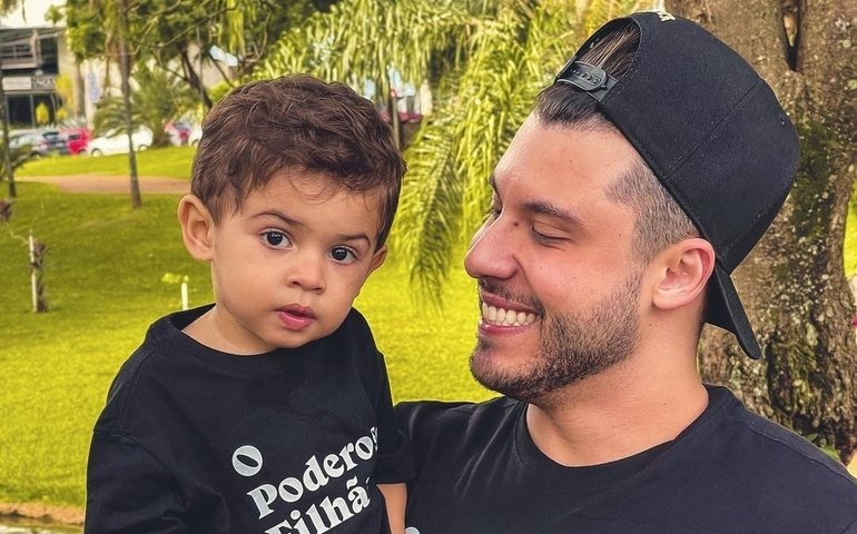 Murilo Huff faz declaração para Léo, seu filho com Marília Mendonça