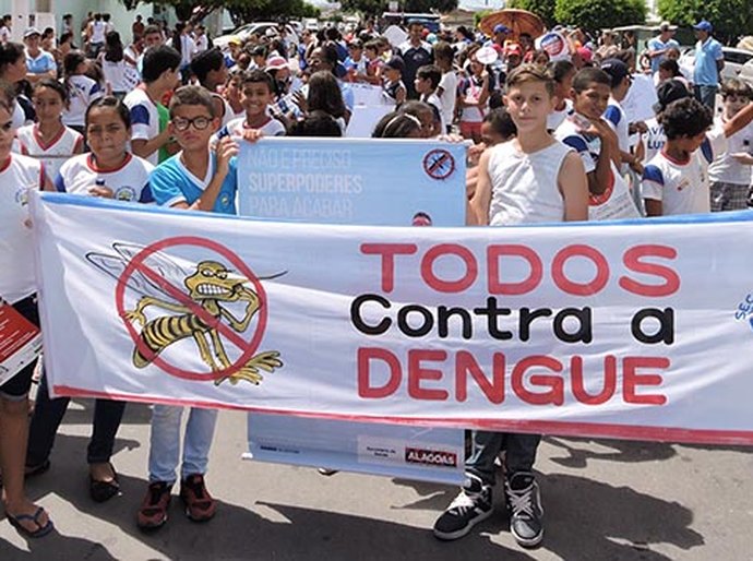 Junqueiro realiza caminhada de mobilização ao combate ao mosquito aedes aegypti