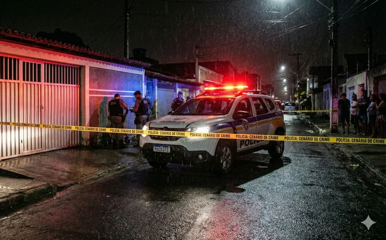 Homem monitorado por tornozeleira eletrônica é executado a tiros no Tabuleiro do Martins; mulher também foi baleada